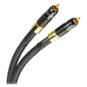 Real Cable CA1801 - Câble de modulation RCA avec terminaisons plaquées or