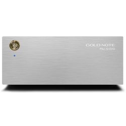 Gold Note PSU-10 EVO Argent - Bloc d'alimentation linéaire pour appareils Gold Note compatibles