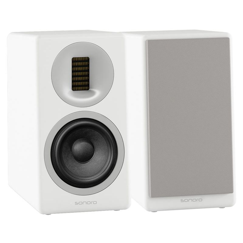 Sonoro Orchestra Slim Gen2 Blanc - Enceintes passives bibliothèques Sonoro Orchestra Slim Gen2 Blanc - Enceintes passives bibliothèques