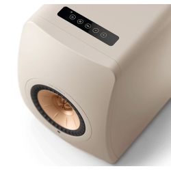 KEF LS50 Wireless II Beige Sable - Le clavier tactile de commande