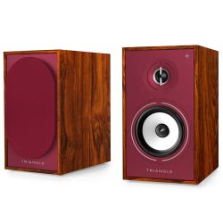 Triangle Borea BR02 Connect Bordeaux - Paire d'enceinte HiFi Bluetooth 2 x 50 Watts