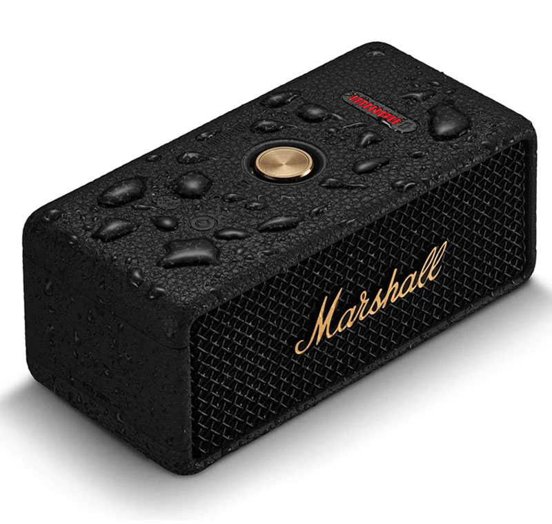 Marshall Emberton III ブラック&ブラス Emberton III Black and Brass - Enceinte portable | Marshall.com