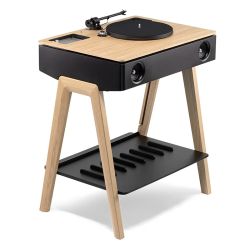 La Boite Concept LX Platine Chêne - Meuble sonore avec récepteur WiFi Escape M1 Air