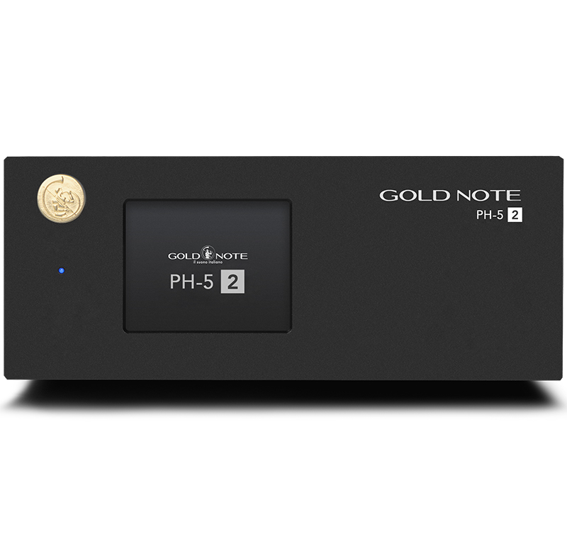 Photo du préampli phono Gold Note PH-5.2
