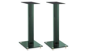 Triangle S05 - Pieds d'enceintes Vert - paire de pieds d'enceintes robustes en aluminium