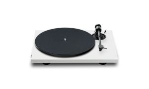 Pro-Ject E1.2 Blanc - Platine vinyle manuelle classique