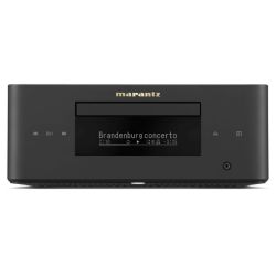 Marantz MCR 60n Noir - Marantz MCR 60n Noir - Amplificateur HiFi connecté Classe D Multiroom HEOS et lecteur CD
