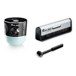 Pro-Ject Cleaning Set Advanced - Cleaning Set Basic + pâte pour nettoyer les vinyles