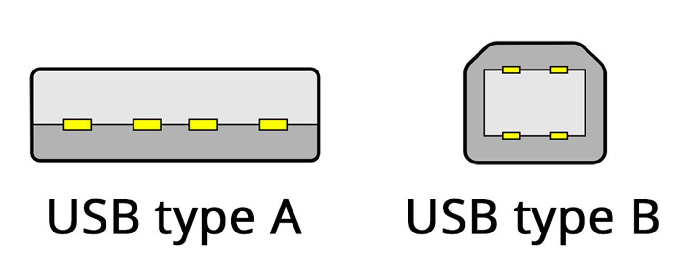 Différence USB A et USB B Différence USB A et USB B