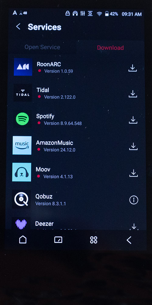 Liste des plateformes de streaming téléchargeables