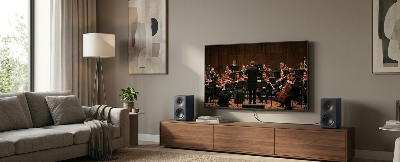 Une connectique optique pour le téléviseur​