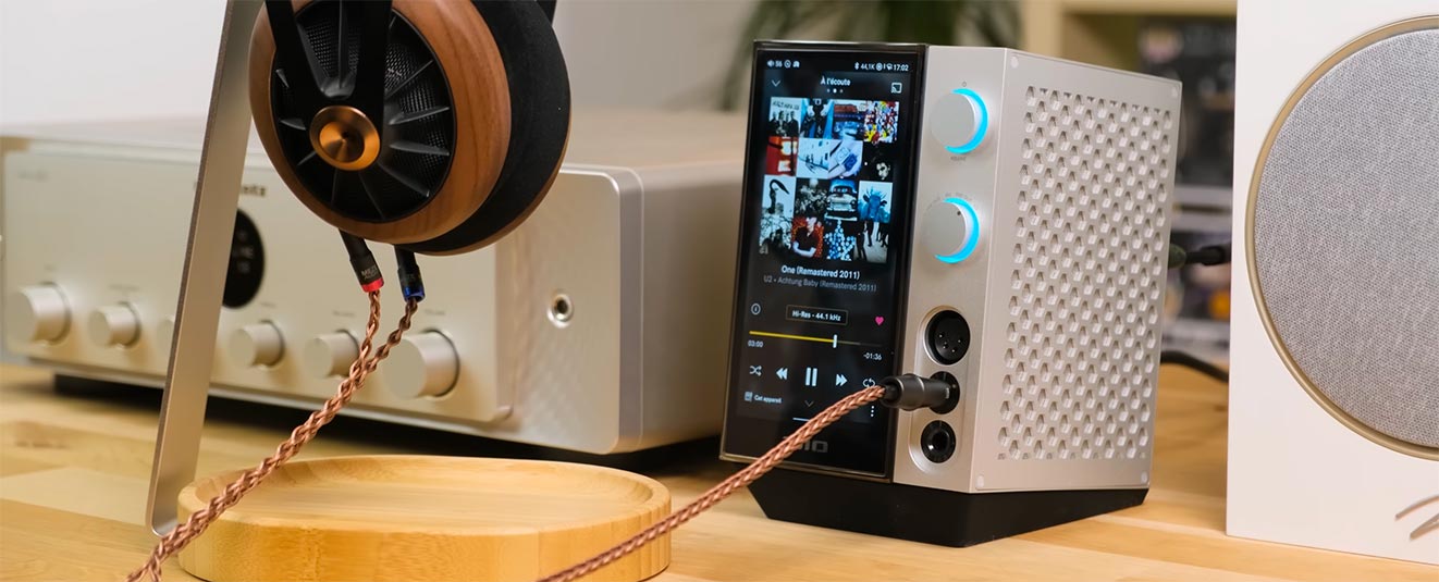 FiiO R9 : ampli casque avec lecteur réseau audio HiFi 32 bits / 768 kHz, compatibilités UPnP/DLNA, Bluetooth, AirPlay & Roon​