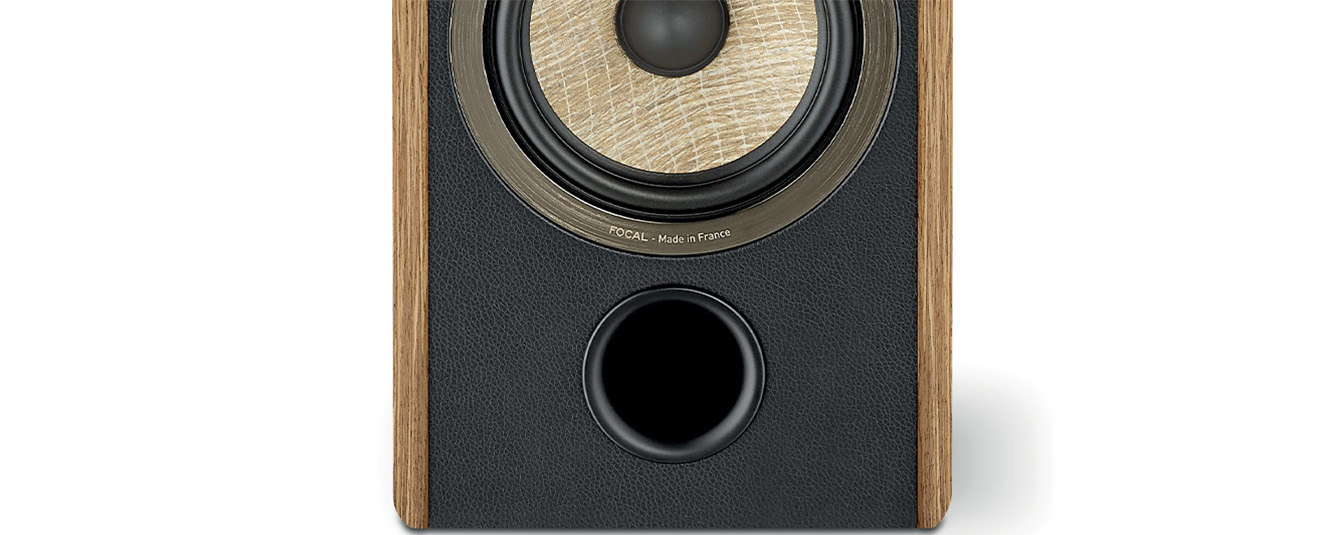 Focla Aria EVO X N°1 : évent bass-reflex à l'avant