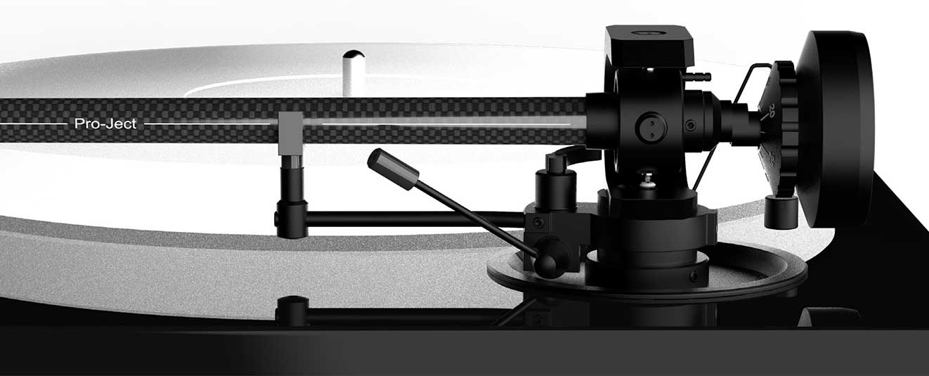 Bras de lecture monobloc en fibre de carbone et aluminium​