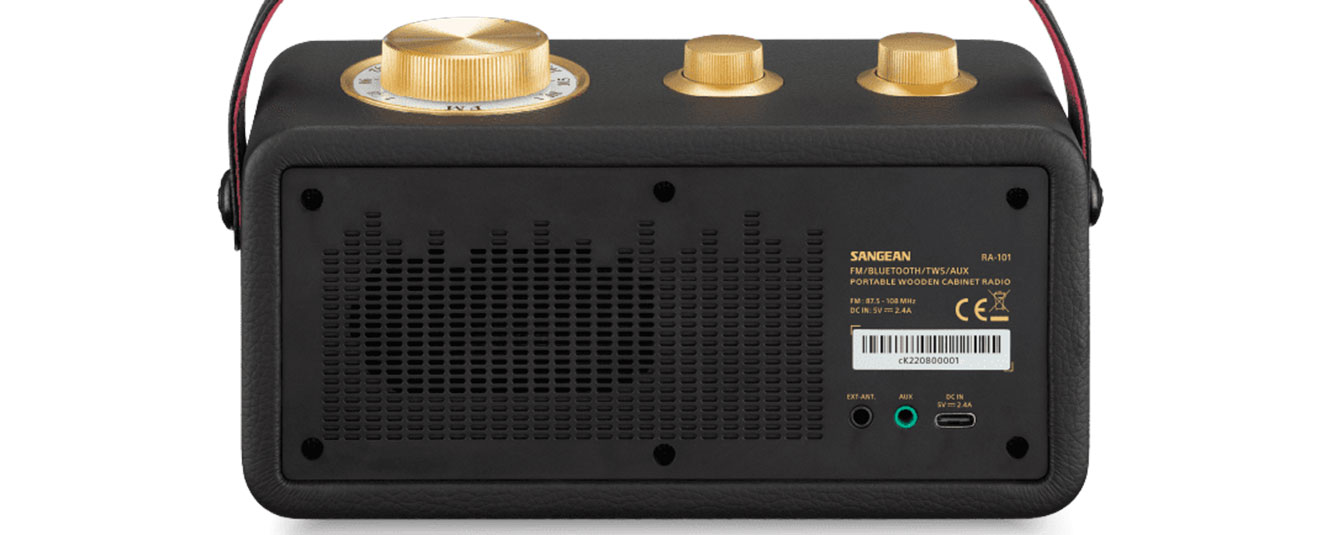 Radio portable RA-101 radio FM Bluetooth, SANGEAN