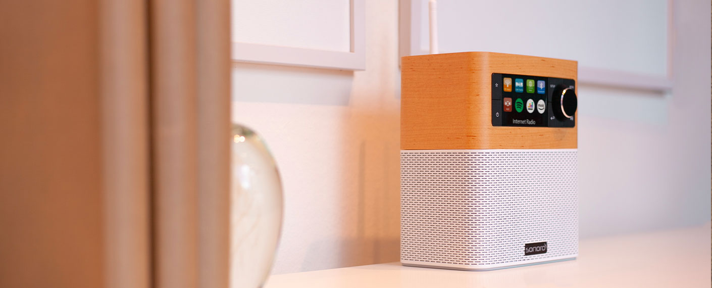 Sonoro STREAM : poste de radio Internet, FM, DAB avec réception Bluetooth