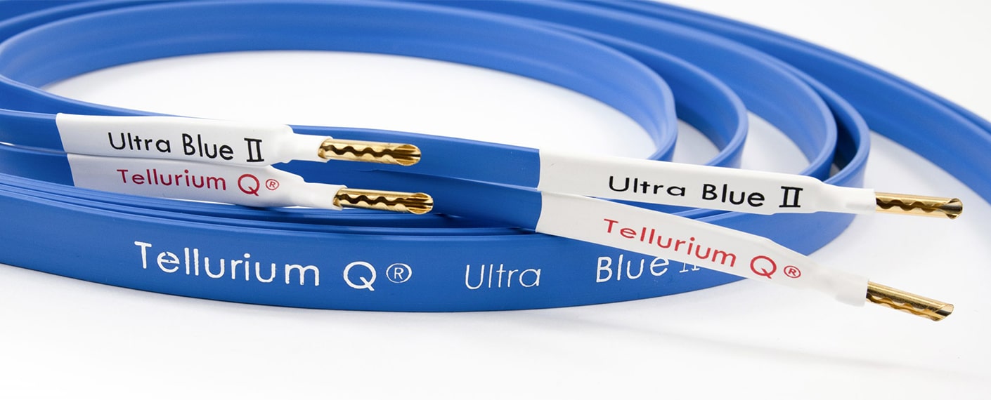 Câbles haut-parleurs Tellurium Q Blue II - La boutique d'Eric