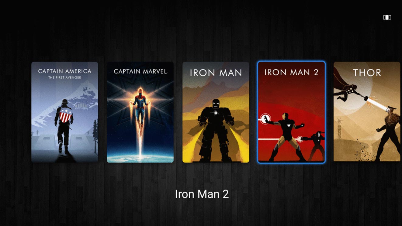 Home Theater 4.0 : création de carousel 3D pour vos séries et sagas 